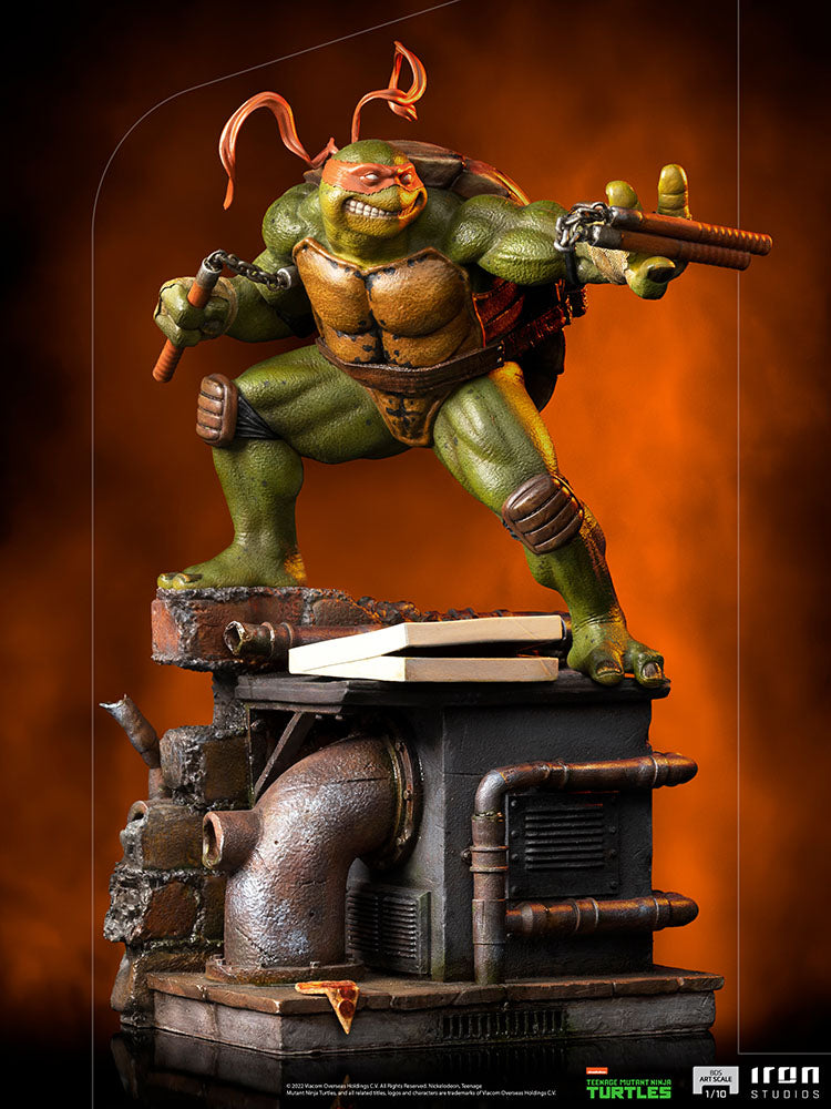 Sideshow / Iron Studios Michelangelo TMNT Tenth Scale Statue