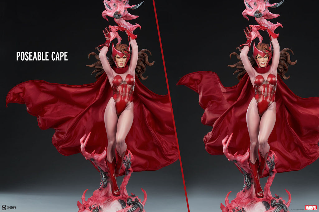 Estátua Scarlet Witch Premium Format - Marvel - Sideshow -  lojalimitededition